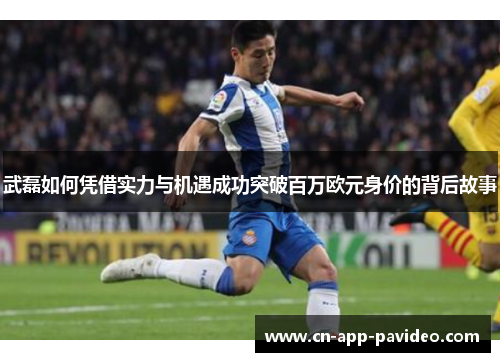 武磊如何凭借实力与机遇成功突破百万欧元身价的背后故事