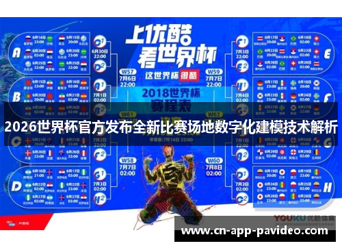 2026世界杯官方发布全新比赛场地数字化建模技术解析